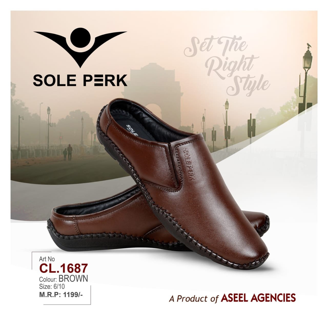 Soleperk Urban Edge Derby – Dark Brown