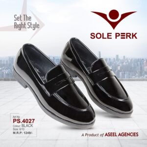 Soleperk Monarch Leather Oxford – Classic Black